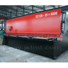 Machine de cisaillement hydraulique à commande CNC (QC12K-20X6000 E20)